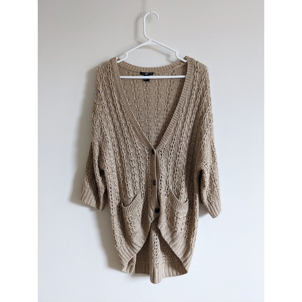 H&M Knit Slouchy Oversized Cardigan